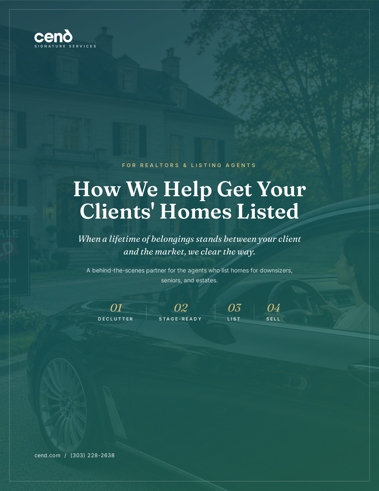 Real estate professional partnership brochure preview