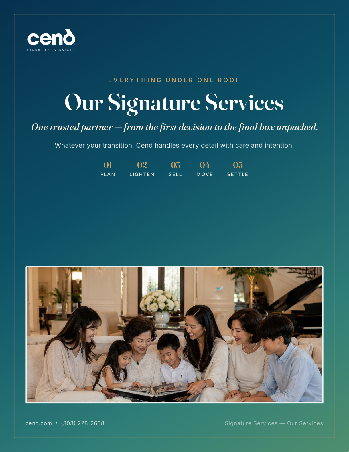 Cend Signature services overview preview